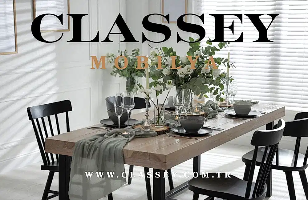 Classey Mobilya ile Daha Fonksiyonel ve Estetik Yaşam Alanları Yaratın