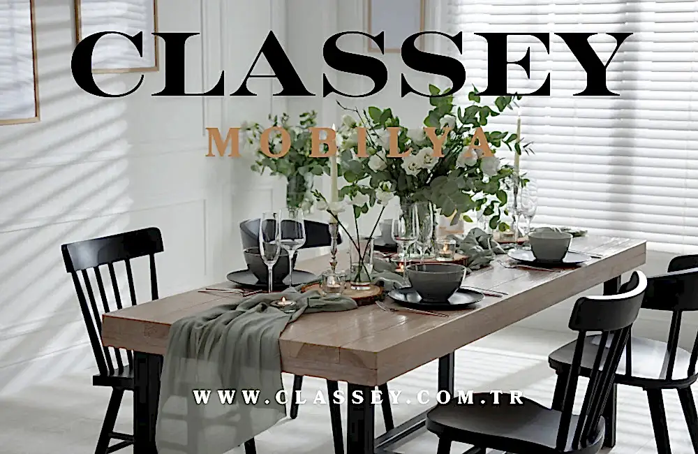Classey Mobilya ile Daha Fonksiyonel ve Estetik Yaşam Alanları Yaratın