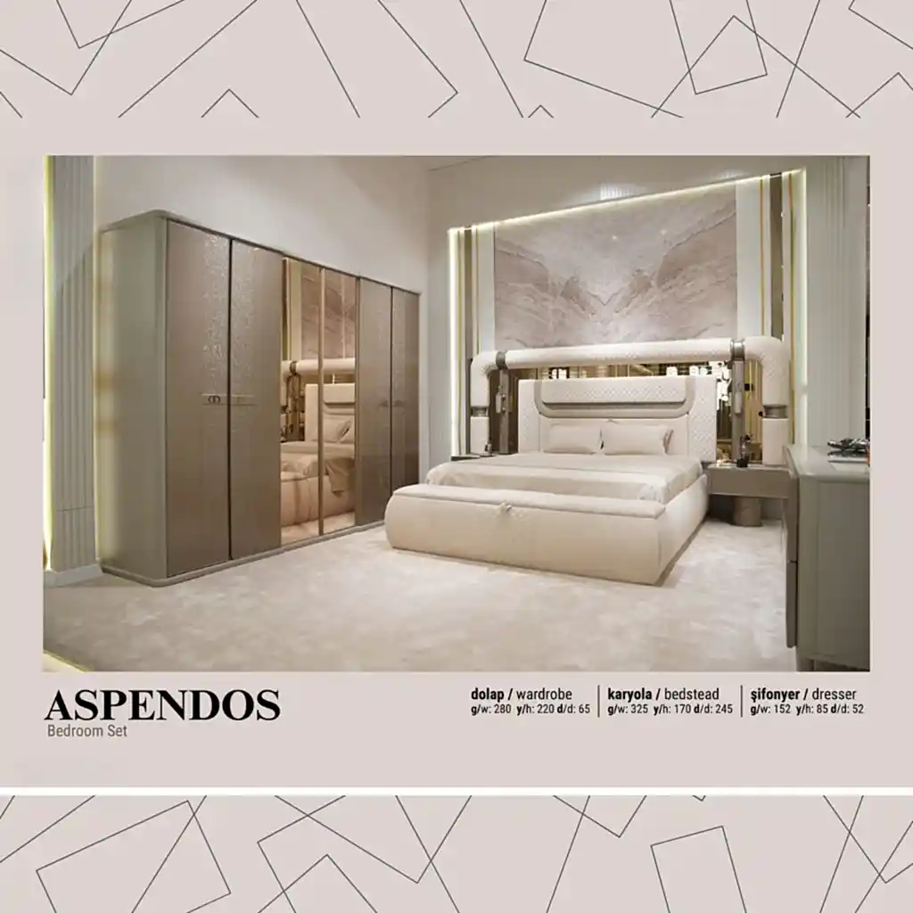 Classey #DSL - Aspendos Yatak Odası Takımı