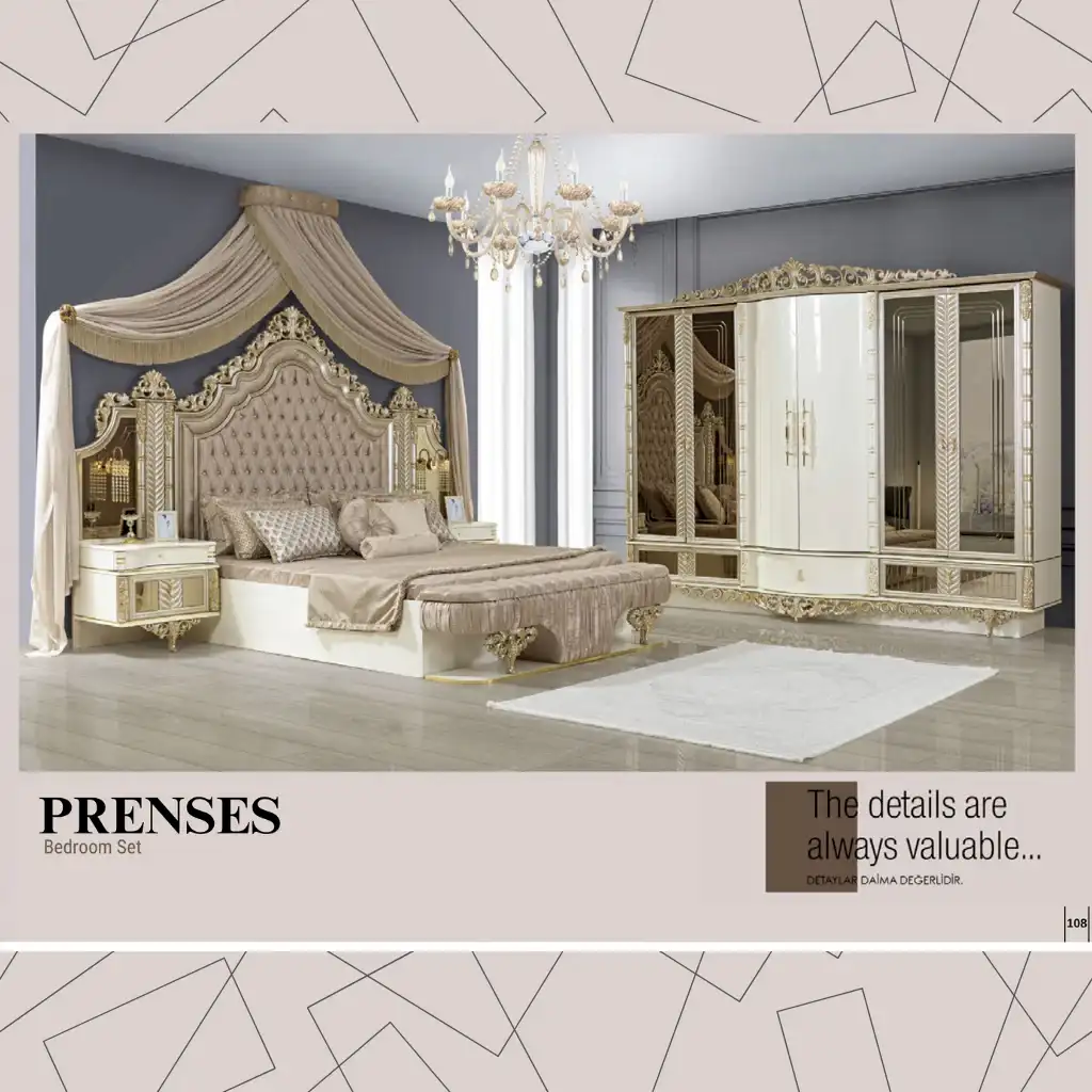 Classey #DSL - Prenses Yatak Odası Takımı