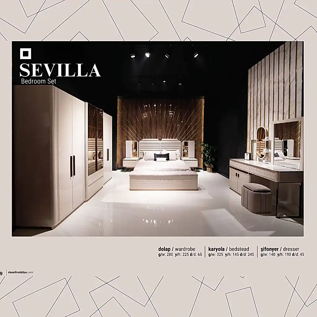 Classey #DSL - Sevilla Yatak Odası Takımı