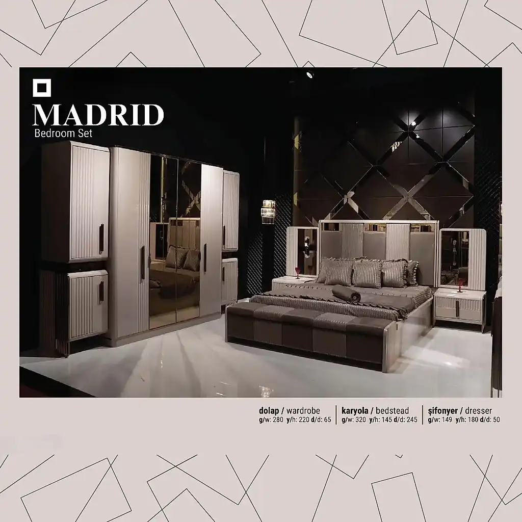 Classey #DSL - Madrid Yatak Odası Takımı