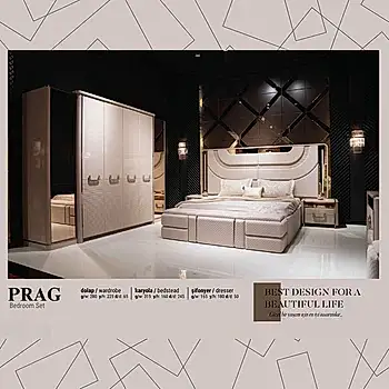 Classey #DSL - Prag Yatak Odası Takımı