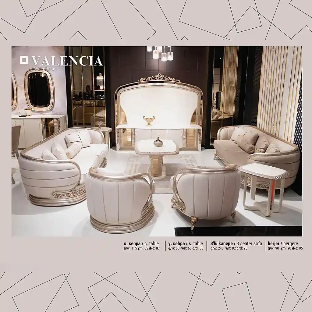 Classey #DSL - Valencia Oturma Odası Takımı