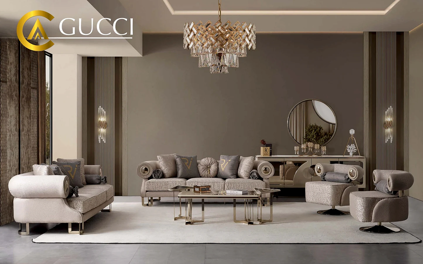 Classey #RVST25 - GUCCI Oturma Odası Takımı