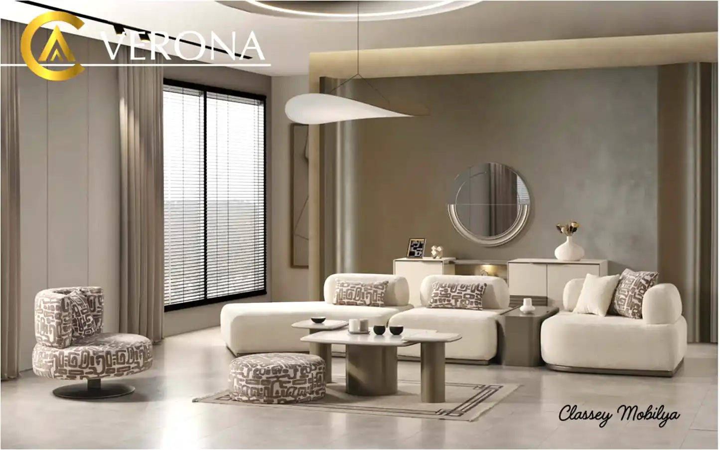 Classey Mobilya - VERONA Oturma Odası Takımı #RVST25